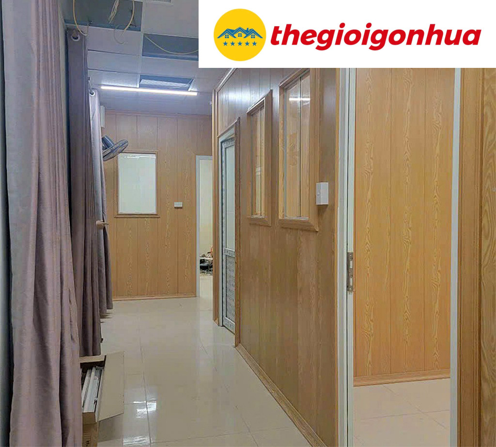 THẾ GIỚI GỖ NHỰA Tổng Kho Bán Sỉ Tấm Vách Ngăn Nhựa 2 Mặt